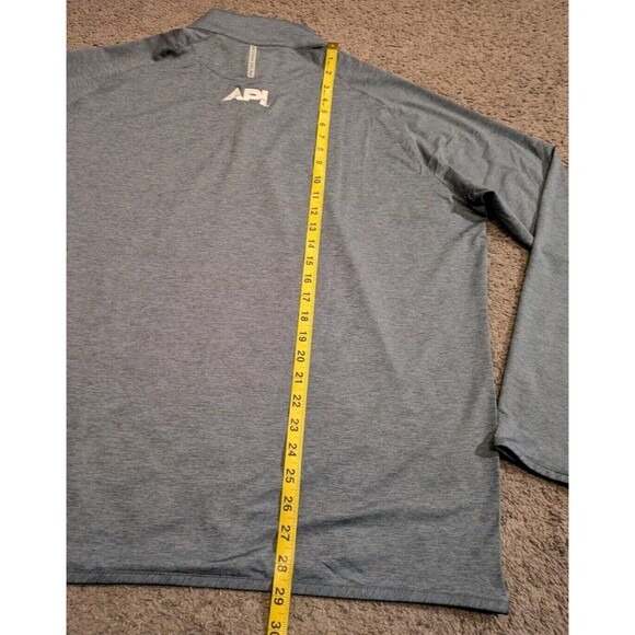 Peter Millar Crown Crafted Stealth Performance 1/4 Zip Steel ME0XK60 Men's 2XL - Picture 6 of 6